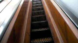 Historic Wooden Escalator at Macys Pittsburgh pa with SteelCityElevators [upl. by Llohcin]