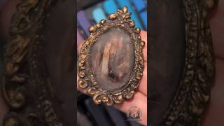 Making Miniature Frames Using Silicon Molds  Spooky Dollhouse Halloween Decor [upl. by Nodnarb]