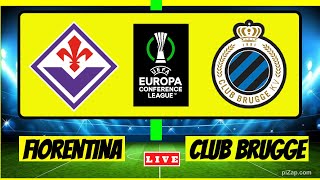 FIORENTINA VS CLUB BRUGGE LIVE DIRETTA UEFA CONFERENCE LEAGUE [upl. by Catarina]