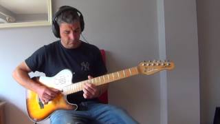 Guitar Demo GODIN Sunburst Acousticaster LRBaggs pickup Part2 [upl. by Gniw]