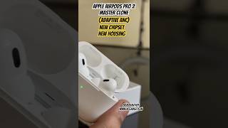 AirPods Pro 2 Master Clone 🔥H3 CHIP Adaptive ANC  Saptial Audio  GPS amp Wireless Charging [upl. by Rilda556]