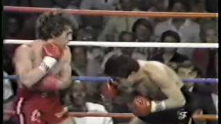 Ray quotBoom Boomquot Mancini vs Art Frias Part 1Round 1 [upl. by Davina]