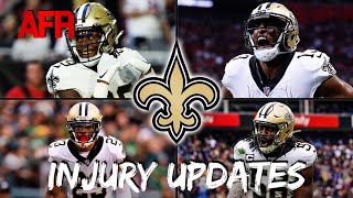 Saints Injury Update Demario Davis Returns Lattimore Remains Out [upl. by Hales]