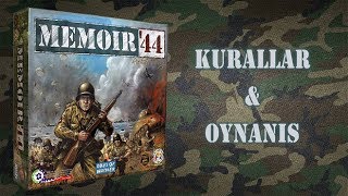 Memoir 44 Kutu Oyunu Türkçe  Kurallar ve Oynanış [upl. by Arsuy57]