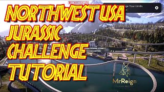 Jurassic World Evolution 2  NORTHWEST USA Jurassic Challenge Full Tutorial [upl. by Arnulfo]