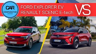 Ford Explorer vs Renault Scenic ETech  2024  Detailed Comparison of Specs Dimensions and Prices [upl. by Juline]