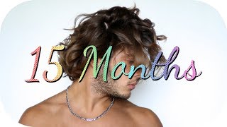 Hair Growth Time Lapse  1 Year amp 3 Months [upl. by Ecyar]