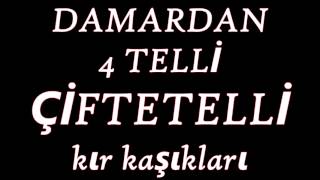 DAMARDAN 4 TELLİ ÇİFTETELLİ KIR KAŞIKLARI [upl. by Annayk]