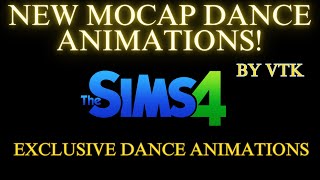 New Sims 4 Mocap Dance Animation [upl. by Bar]