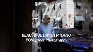 Street Photography with Canon EOS R in Milano [upl. by Bowe]