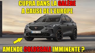 CUPRA TUÉ PAR LA COMMISSION EUROPÉENNE [upl. by Oderf]