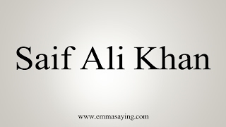 How to Pronounce Saif Ali Khan [upl. by Vincelette851]