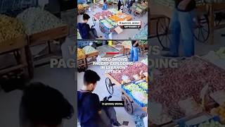 Video shows pagers exploding in Lebanon attack [upl. by Brandice157]