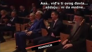 ČETNIK JOANIKIJE mitropolit srpske crkve ne plješće na pjesmu PO ŠUMAMA I GORAMA [upl. by Iduj809]