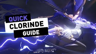 Clorinde Guide in 160 seconds [upl. by Nicoline]