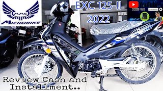 Microbike Semi Automatic EXC 125II 2022 Review Cash and Installment [upl. by Karas]