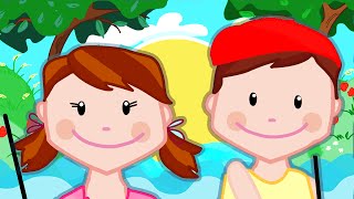 ROW YOUR BOAT Song with Lyrics  Nursery Rhyme for Kids [upl. by Latoya]