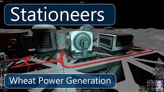 Stationeers Code Wheat Power Generation [upl. by Lidda]