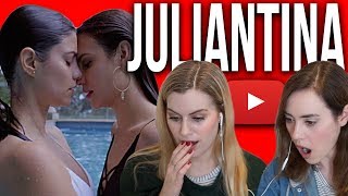 Reacting to Juliantina hottest couple in the world [upl. by Alliuqat]