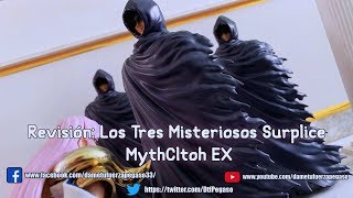 Revisión  26 Los tres misteriosos 👻 👻 👻 SAPURIS  MYTH CLOTH EX [upl. by Kemme797]