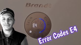 brandt refrigerator error code E4 code erreur E4 réfrigérateur brandt code panne E4 réfrigérateur [upl. by Siblee923]