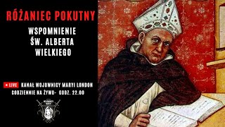 Różaniec Pokutny ze św Albertem Wielkim 15112024 [upl. by Annatnas]