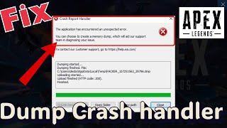 The application has encountered an unexpected error Apex Legends Fix [upl. by Henig467]
