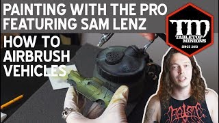 How to Airbrush Vehicles  Painting With the Pro [upl. by Ylhsa]