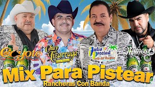 Puras Para Pistear  Julio Preciado El Coyote Chuy Lizarraga El Mimoso  Rancheras Con Banda [upl. by Lertnahs]