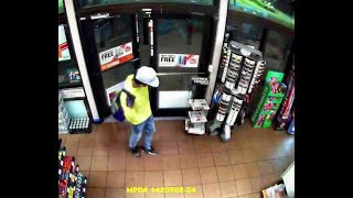 Tidwell convenience store robbery caught on camera  CW39 HOUSTON [upl. by Salomon645]