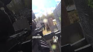 Covering Objective Barrel A Bit Late  Magfed Paintball shorts magfedpaintball paintball [upl. by Kraska]