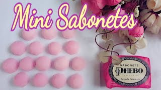 DIY Mini sabonetes Feito com sabonete Phebo [upl. by Gerladina]