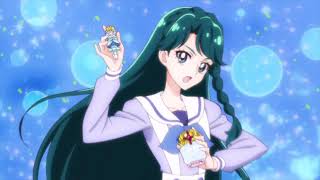 1080p Precure Princess Engage Cure Mermaid Transformation [upl. by Vale]