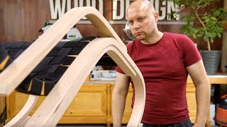 Steam Bending Wood  Wood Design Makes a Rocking Chair [upl. by Harol]