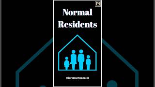 Normal Residents  Ch 2  Basic Concepts of Macroeconomics  National Income  Class 12 [upl. by Ekusoyr]