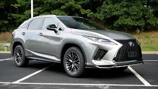 2022 Lexus RX 350 F Sport Review  Walk Around and Test Drive [upl. by Egroeg]