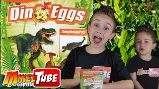 Unboxing DINO EGGS Excava un huevo de Dinosaurio [upl. by Anwahsar]