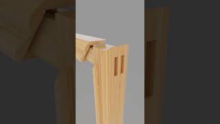 The mortise and tenon structure shows ingenuity mortise and tenon craftsmanship bamboo product [upl. by Ydisahc554]