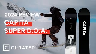 2024 CAPiTA Super DOA Snowboard Review  Curated [upl. by Appolonia]