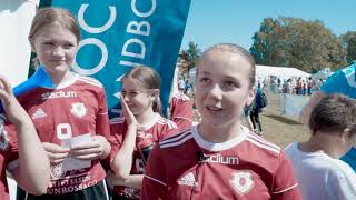 Handbollslandslaget på besök på Eken Cup [upl. by Tjaden898]