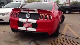 2013 Shelby GT500 Start up  Rev  Take off [upl. by Josy]