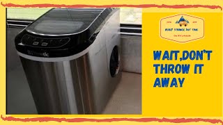 Portable ice maker not working watch this before throwing it away [upl. by Delaney564]