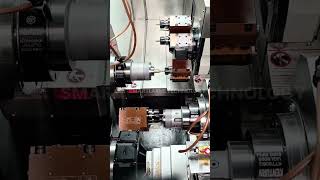 How the DS4636DTY CNC Lathe Achieves High Efficiency with MultiTurret Synchronization cnc [upl. by Maharva]