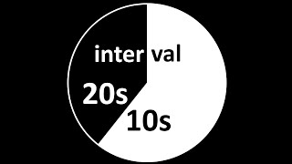 Interval Timer 20 Second  10 Second Rest [upl. by Catrina]