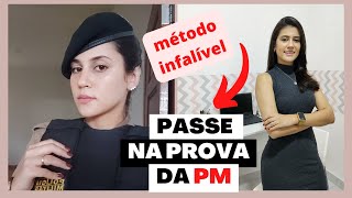 COMO ESTUDAR PARA A PROVA DA PM 5 dicas de ouro [upl. by Varipapa]