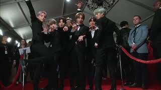 BTS slow motion video at GRAMMY [upl. by Ailec]