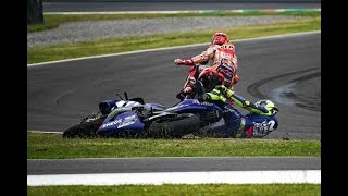 Moto GP  Marquez e il suo viziettole scorrettezze della sua carriera [upl. by Wedurn]