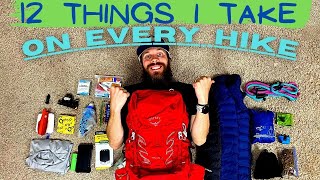 Whats the Right Gear for a Day Hike  What I bring on all my hikes and why [upl. by Riane13]