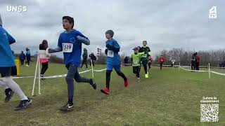 Cross National MGEN UNSS 2023  Septième course  Benjamins Garçons [upl. by Binette]