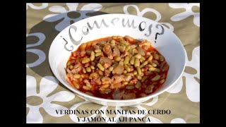 Verdinas con Manitas de Cerdo y Jamón al Ají Panca [upl. by Linder419]